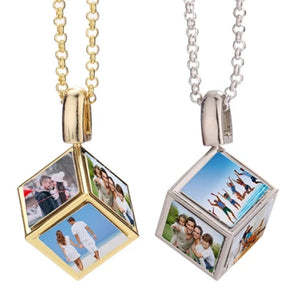 Cube Necklace w/Chain