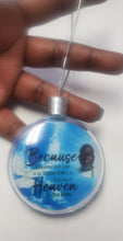 Load image into Gallery viewer, Transparent Christmas Ornament (Double Sided)
