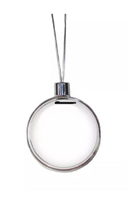 Transparent Christmas Ornament (Double Sided)
