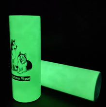 Load image into Gallery viewer, 20oz Skinny Straight Glow in the dark Tumbler
