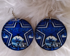 Large Round Earrings (Double Sided)