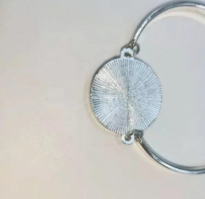 Silver Sublimation Bracelet