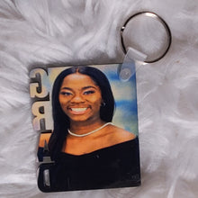 Load image into Gallery viewer, GRAD Keychain ( Double Sided MDF Hardboard)
