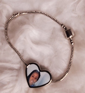 Pandora Type Heart Bracelet