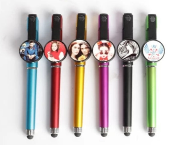 Sublimation Pen with Stylus Bottom
