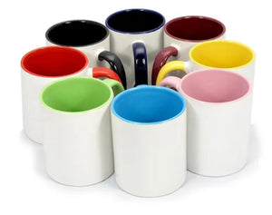 11 oz Color Mug (inside and handle) w/box
